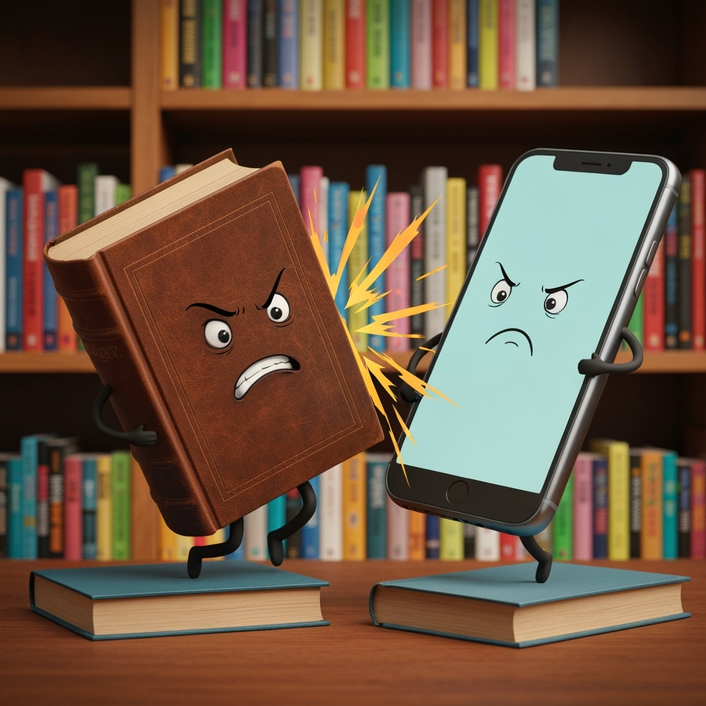 The Great Reading Revolution: Why Your Grandmother's Paperback Is Fighting Back Against Your Smartphone 5 yupp generated image 570657