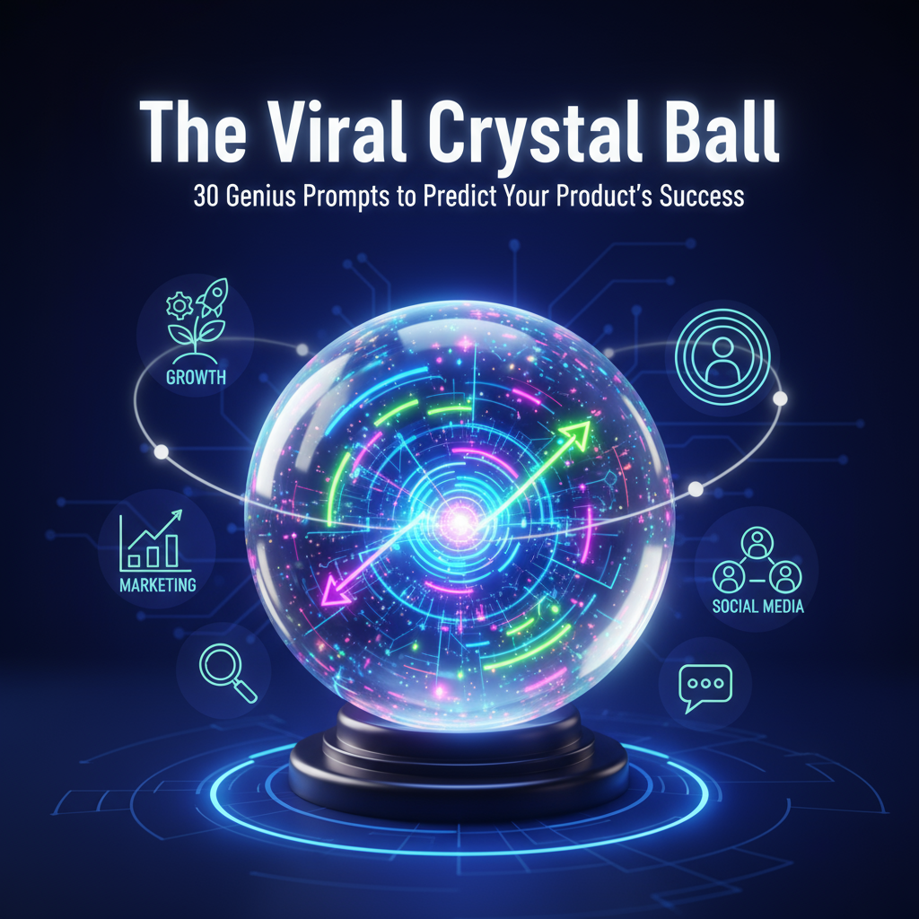 The Viral Crystal Ball: 30 Genius Prompts to Predict Your Product's Success 1 The Viral Crystal Ball: 30 Genius Prompts to Predict Your Product's Success