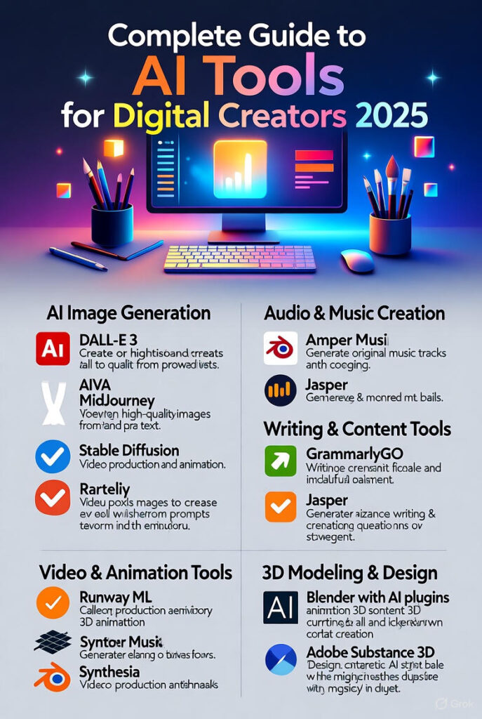 Complete Guide to AI Tools for Digital Creators 2025: Master Every Platform 7 150c6cfd a772 4645 9756 06e8445ba2c5