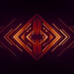 Unlocking the Future: Krafton's AI Gaming Innovations 2 a dark background with an orange and red pattern