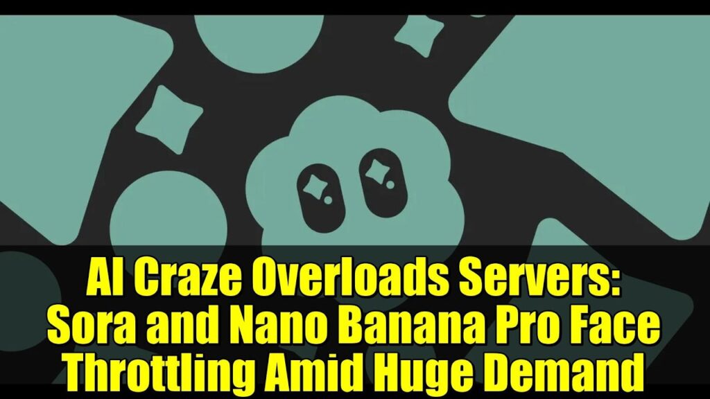 Sora and Nano Banana Pro Face Throttling as Demand Surges 3 Sora and Nano Banana Pro throttling