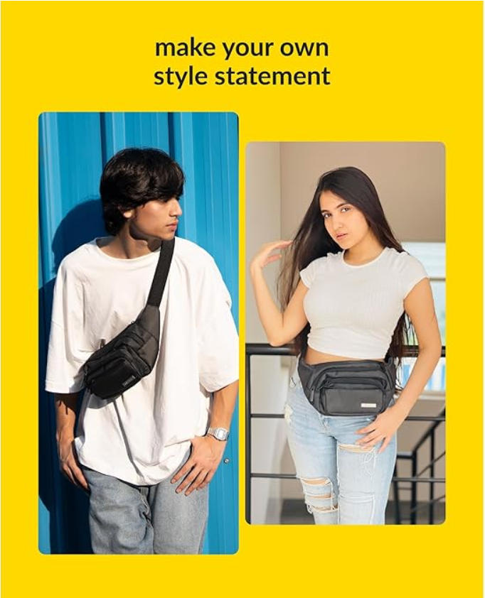 GoTrippin by Destinio Waist Bags: Your Ultimate Travel Companion for Adventure and Security 3 best travel waist bag with RFID protection