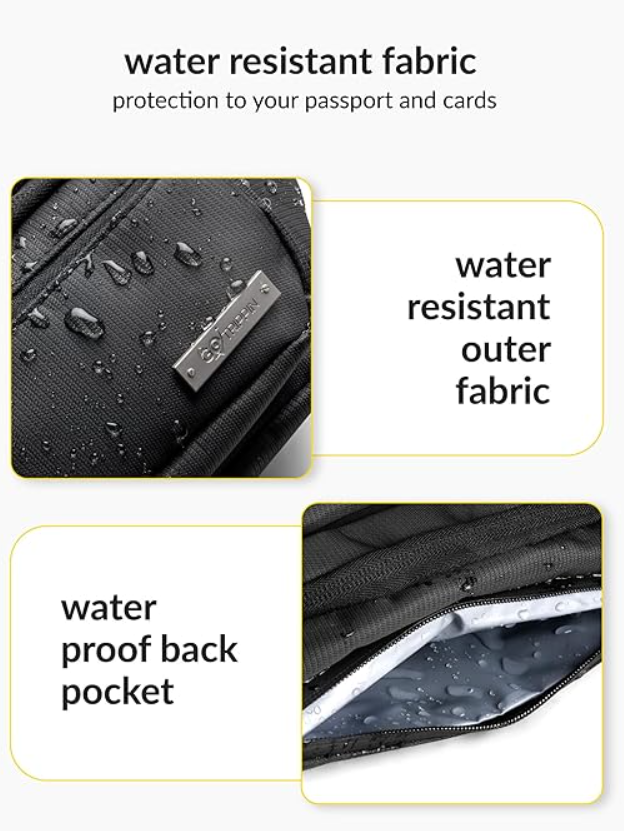 GoTrippin by Destinio Waist Bags: Your Ultimate Travel Companion for Adventure and Security 5 best travel waist bag with RFID protection