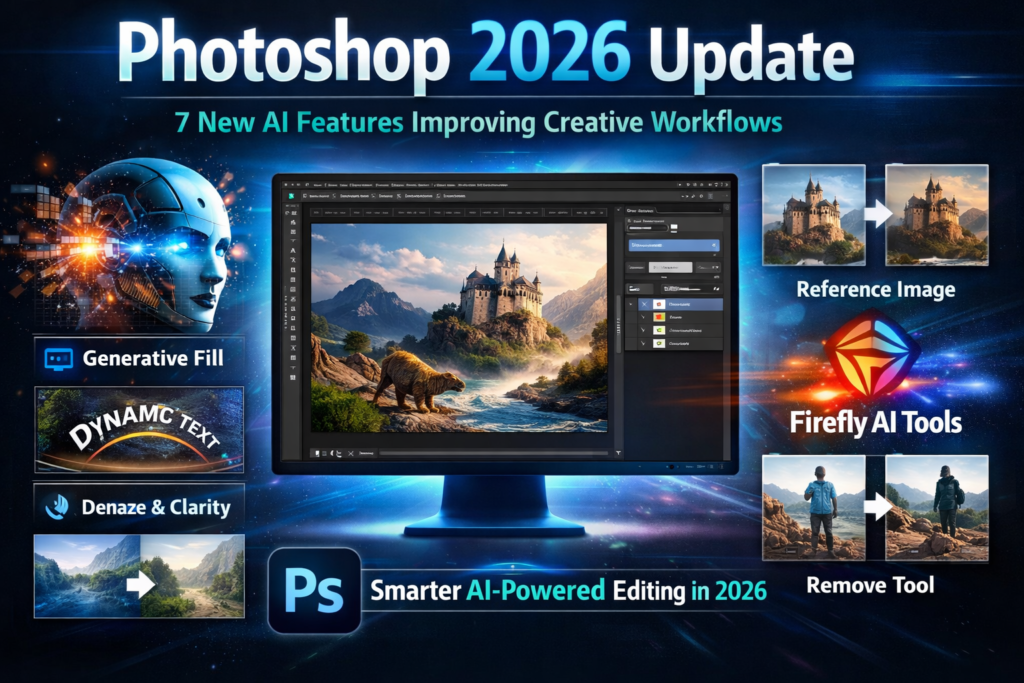 New Photoshop Innovations Give Creative Pros Greater Control, Realism, and Precision 3 Photoshop new features 2026