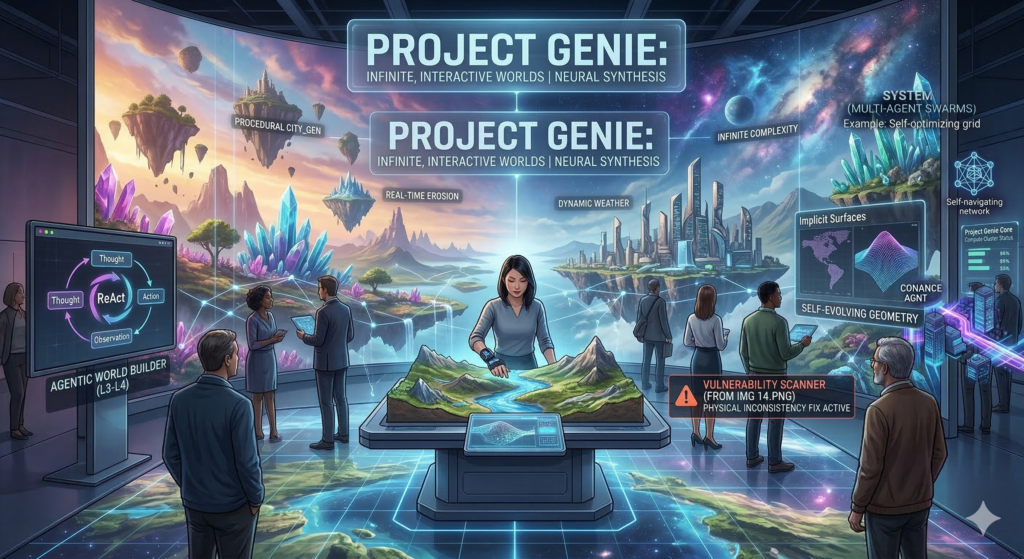 Project Genie: Experimenting With Infinite, Interactive Worlds 3 Google Project Genie AI