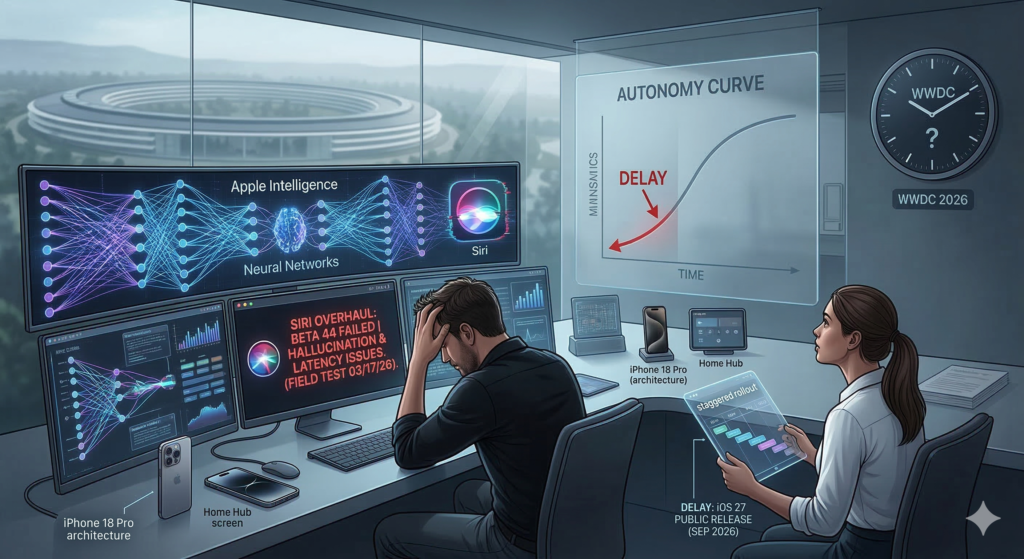 Apple Siri AI update delay