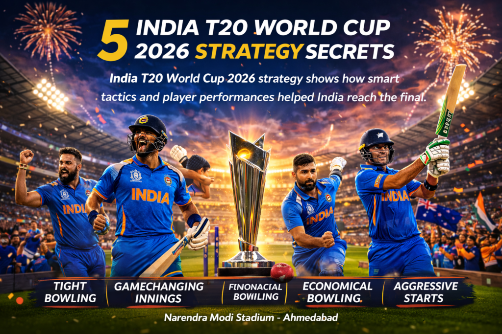 India T20 World Cup 2026 strategy