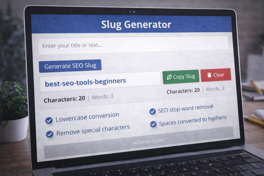 Slug generator