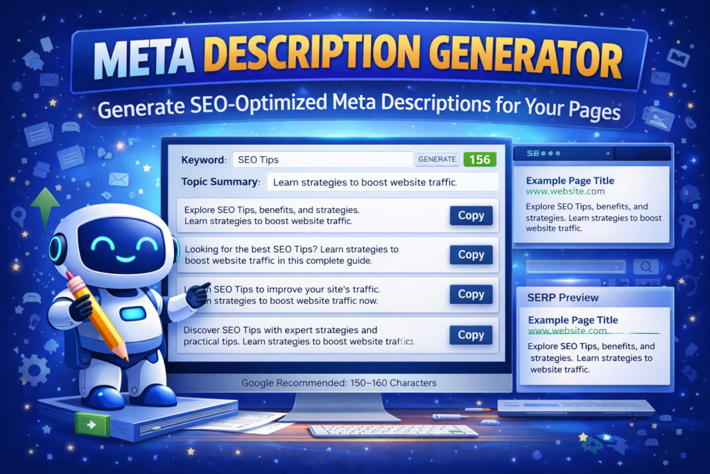 Meta Description Generator
