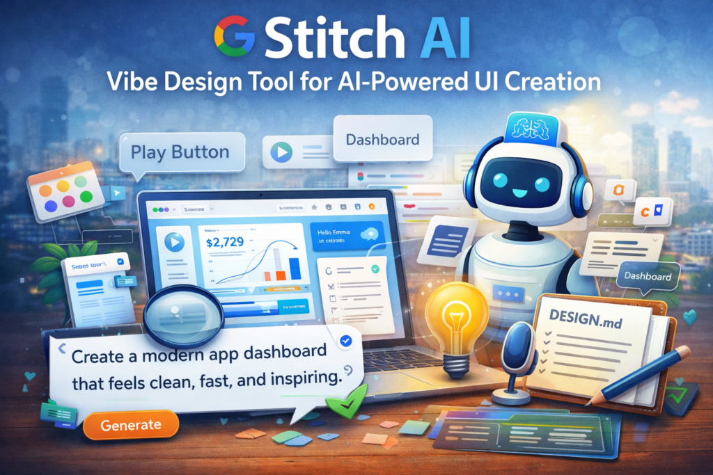 Google Introduces “Vibe Design” with Stitch: A New Era of AI-Powered Software Design 9 Google Stitch AI design tool