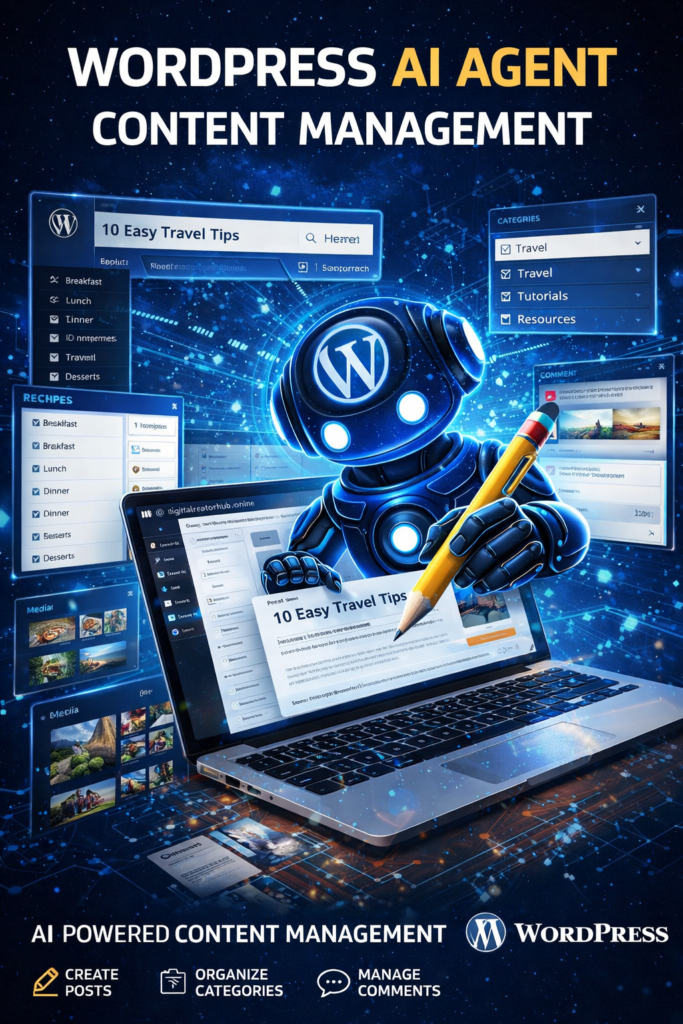 WordPress Introduces AI Agent That Can Create, Edit, and Manage Website Content Automatically 3 WordPress AI agent content management