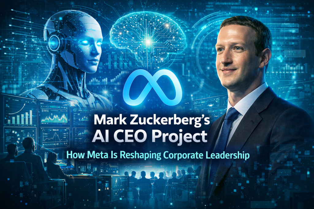 Mark Zuckerberg’s Secret AI CEO Project: How Meta Is Training Artificial Intelligence to Reshape Corporate Leadership 3 Mark Zuckerberg AI CEO project