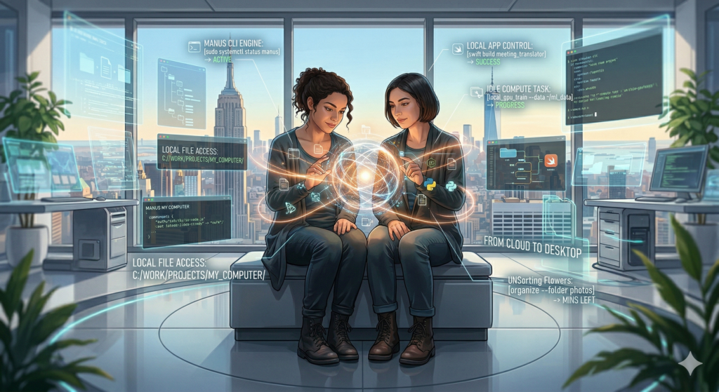 The Evolution of Autonomy: How Manus "My Computer" Redefines the AI Desktop Experience 3 Manus My Computer