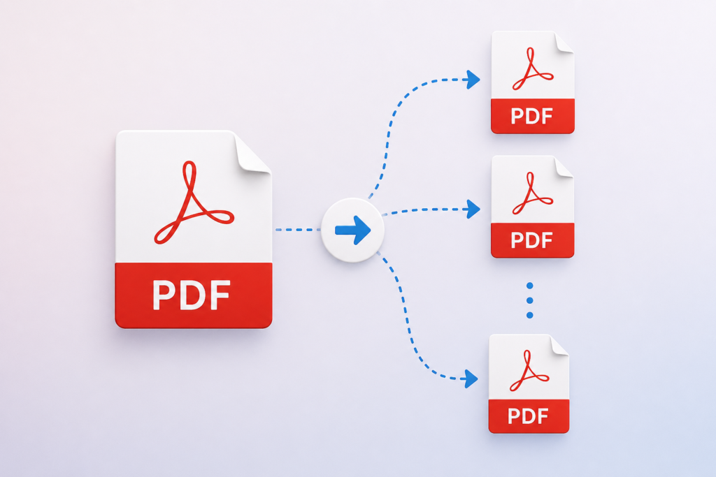 split PDF into smaller files