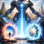 Teleportation by Giant Robot to the USA: A Vision of the Future 2 teleportation by giant robot