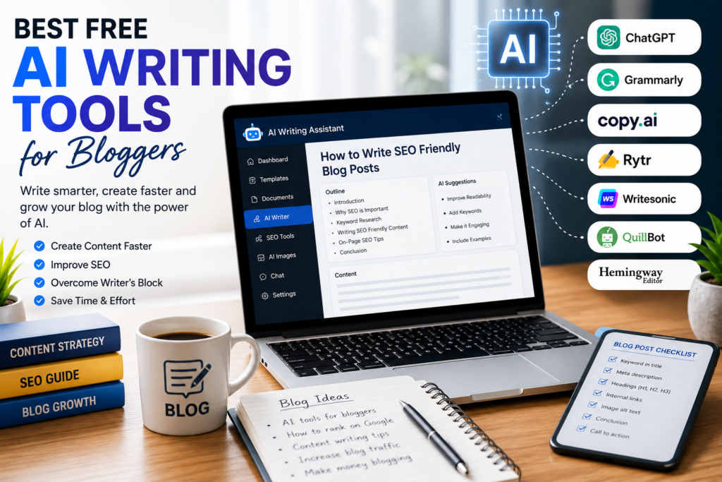Free AI Writing Tools for Bloggers