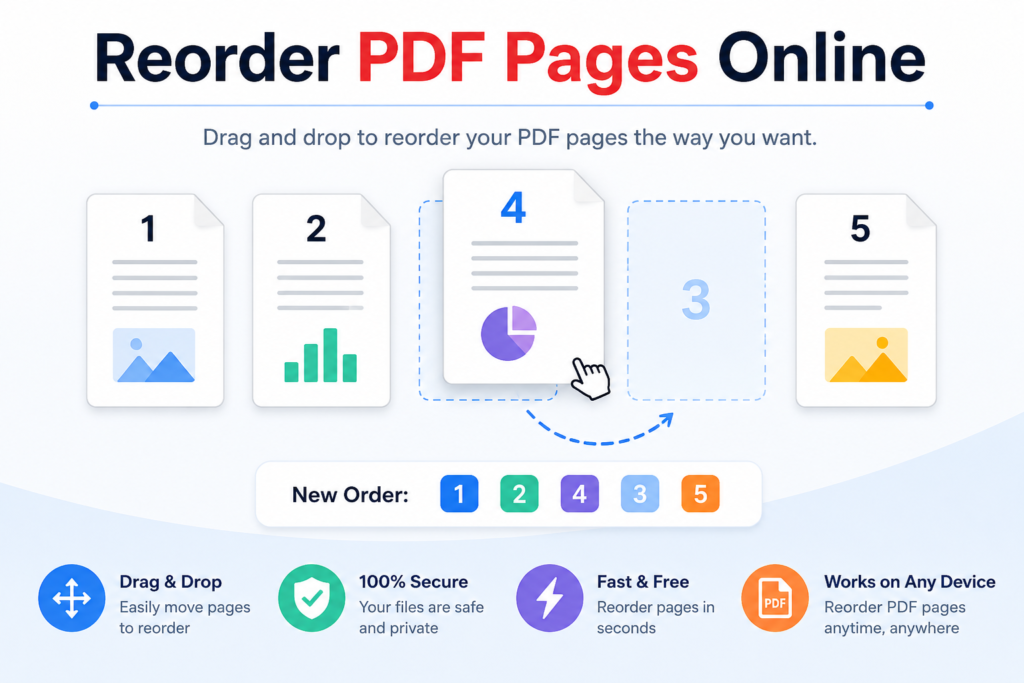 Reorder PDF Pages Online: The Complete Guide to Rearranging Your PDF Documents for Free 8 reorder PDF pages online