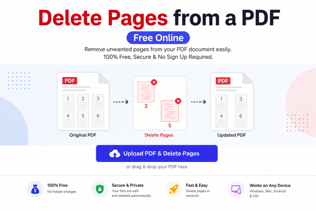 How to Delete Pages from a PDF Free Online (No Software Needed) 7 delete pages from pdf