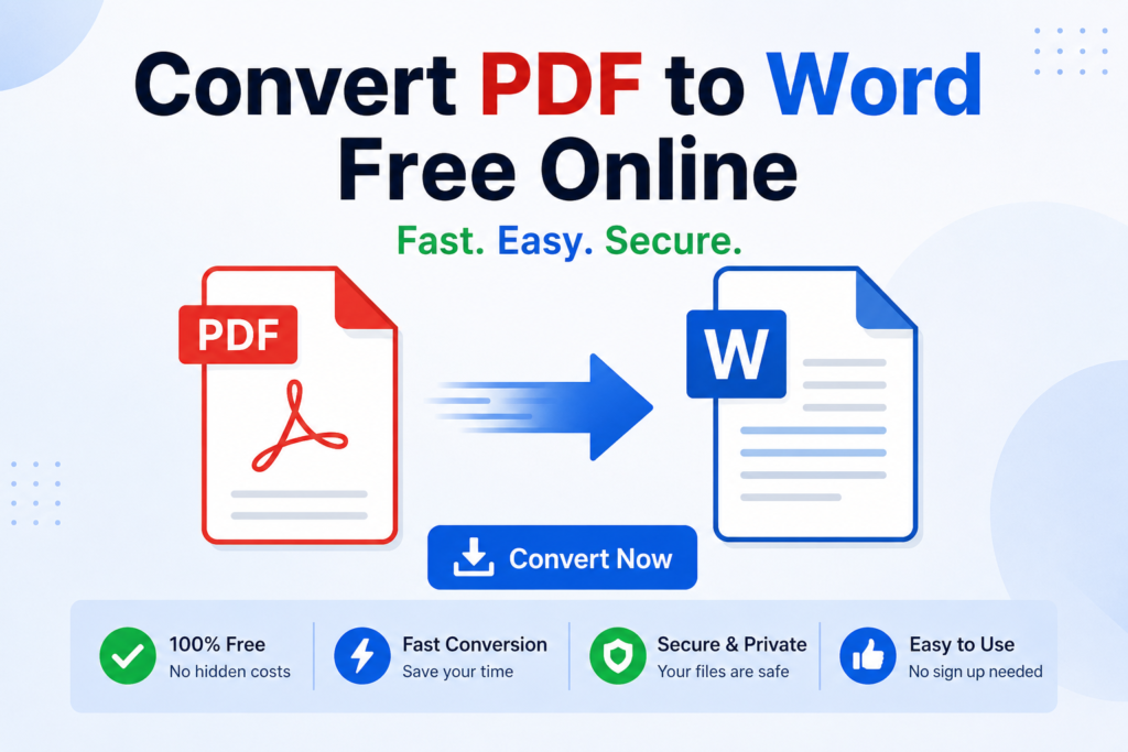Convert PDF to Word Free Online (Without Losing Formatting) 3 convert PDF to Word without losing formatting